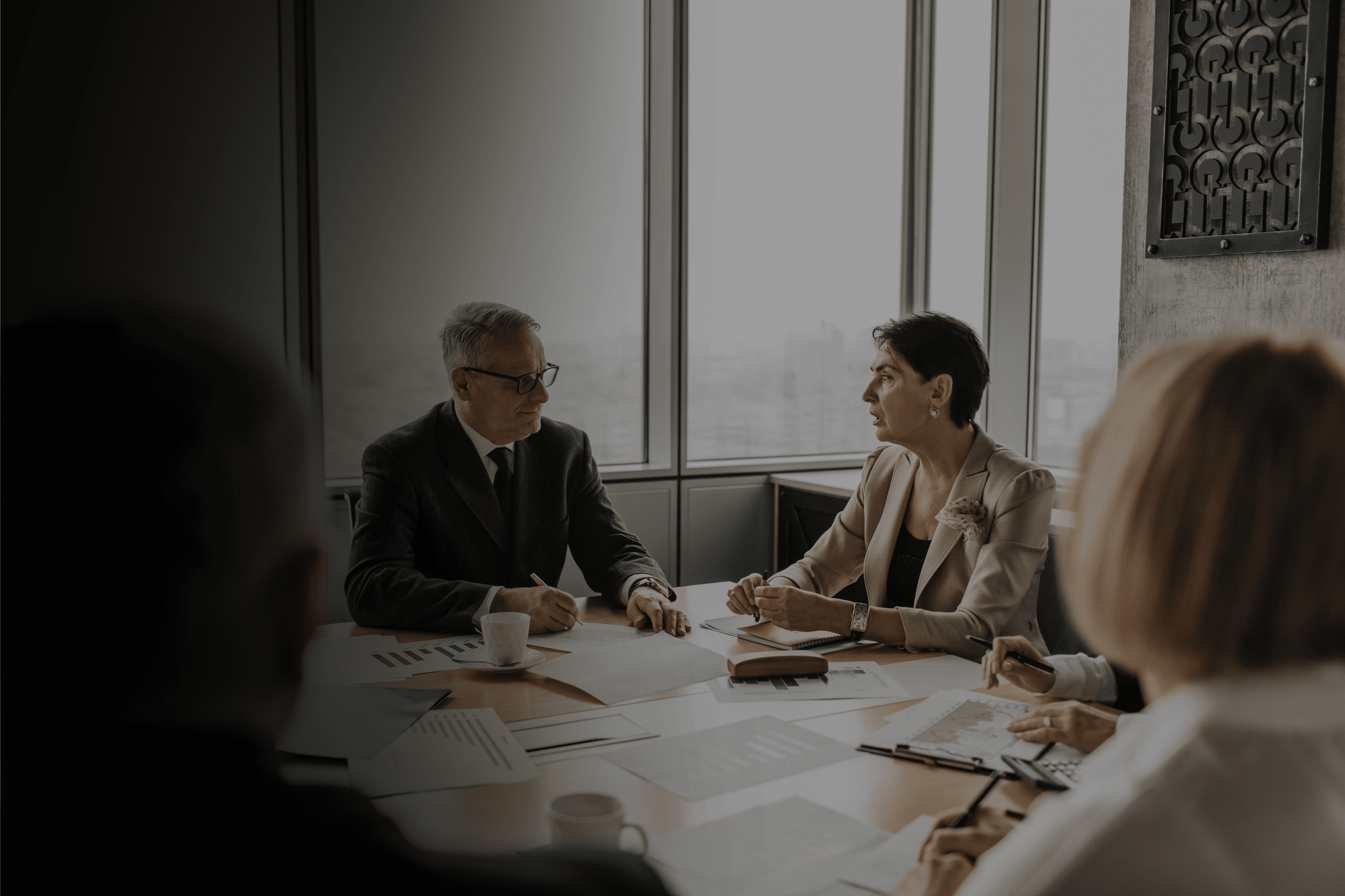 reunión empresarial