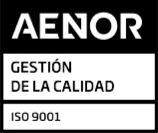 "AENOR ISO 9001"